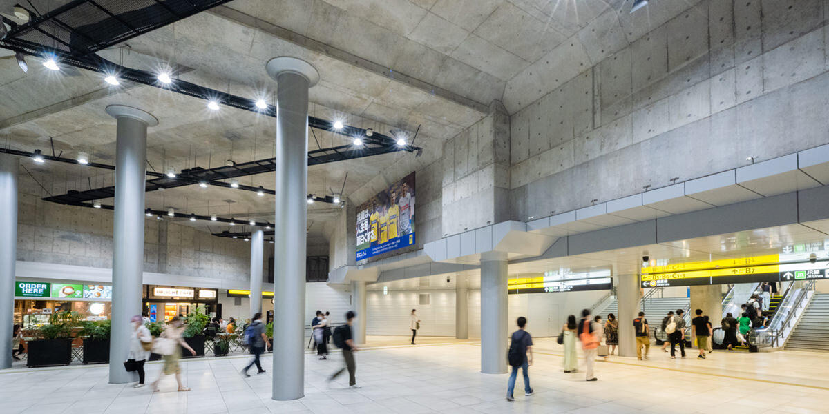 写真：渋谷駅東口地下広場